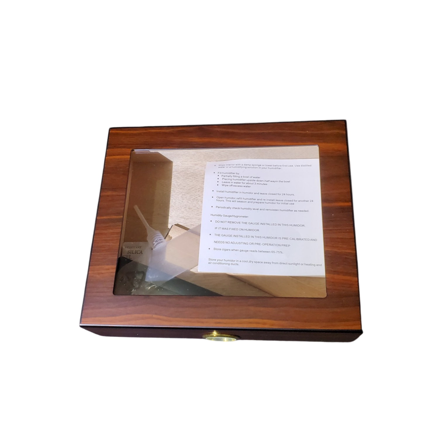 Humidor cedro marrón