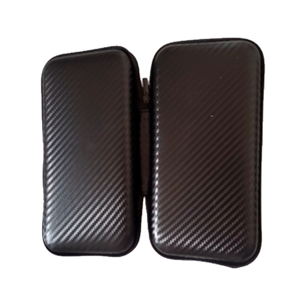 Estuche estilo carbono 20x10 cm