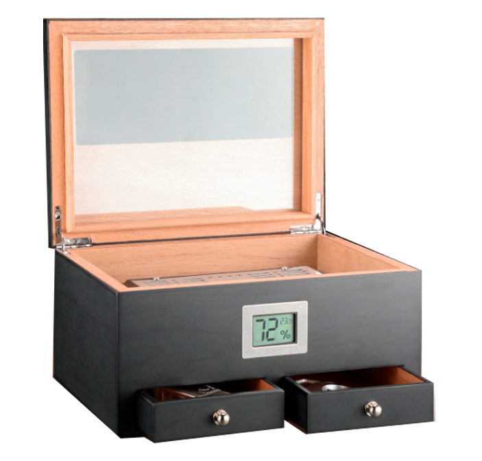 Humidor de Cedro con gavetas 25x19 cm
