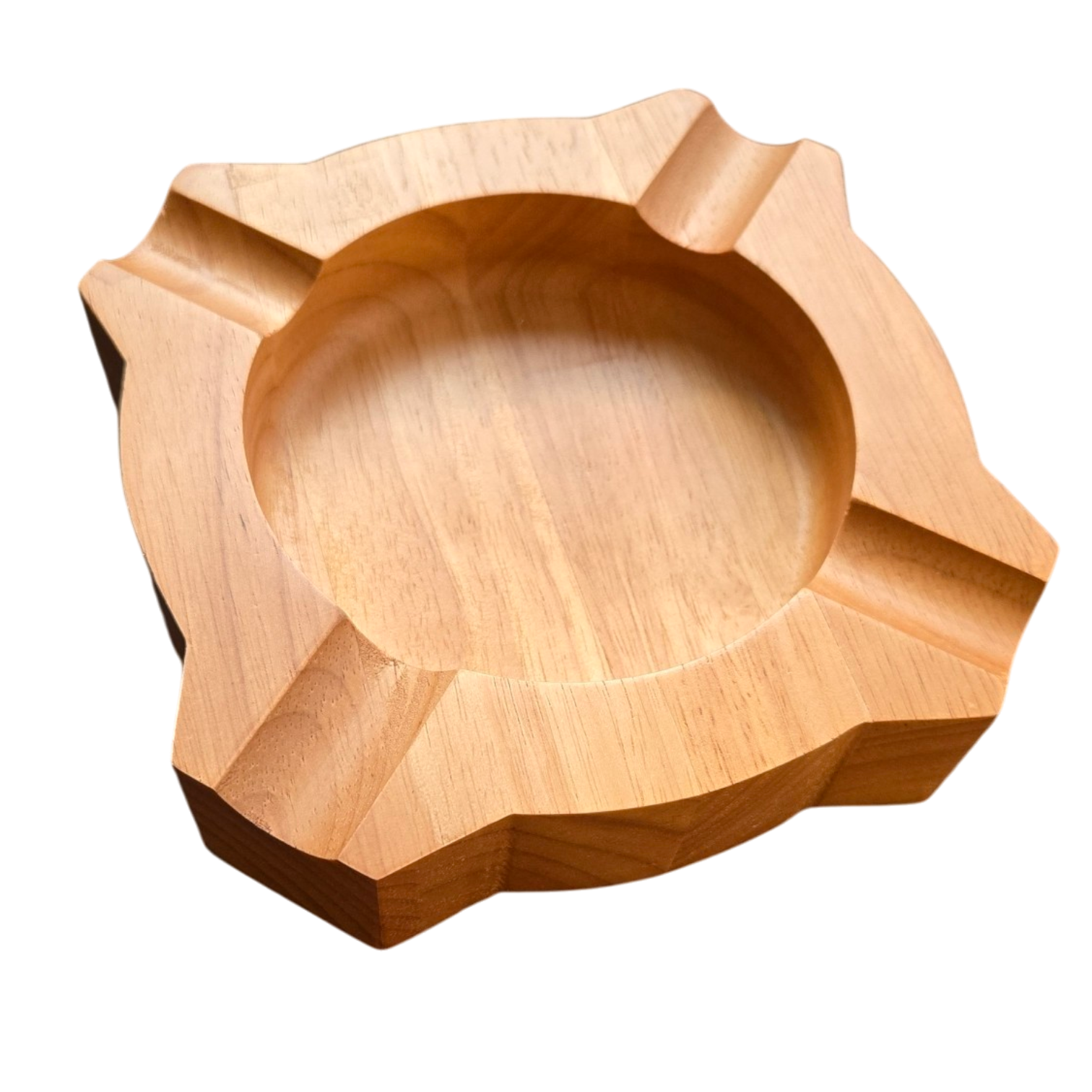 Cenicero de madera 20x20 CM
