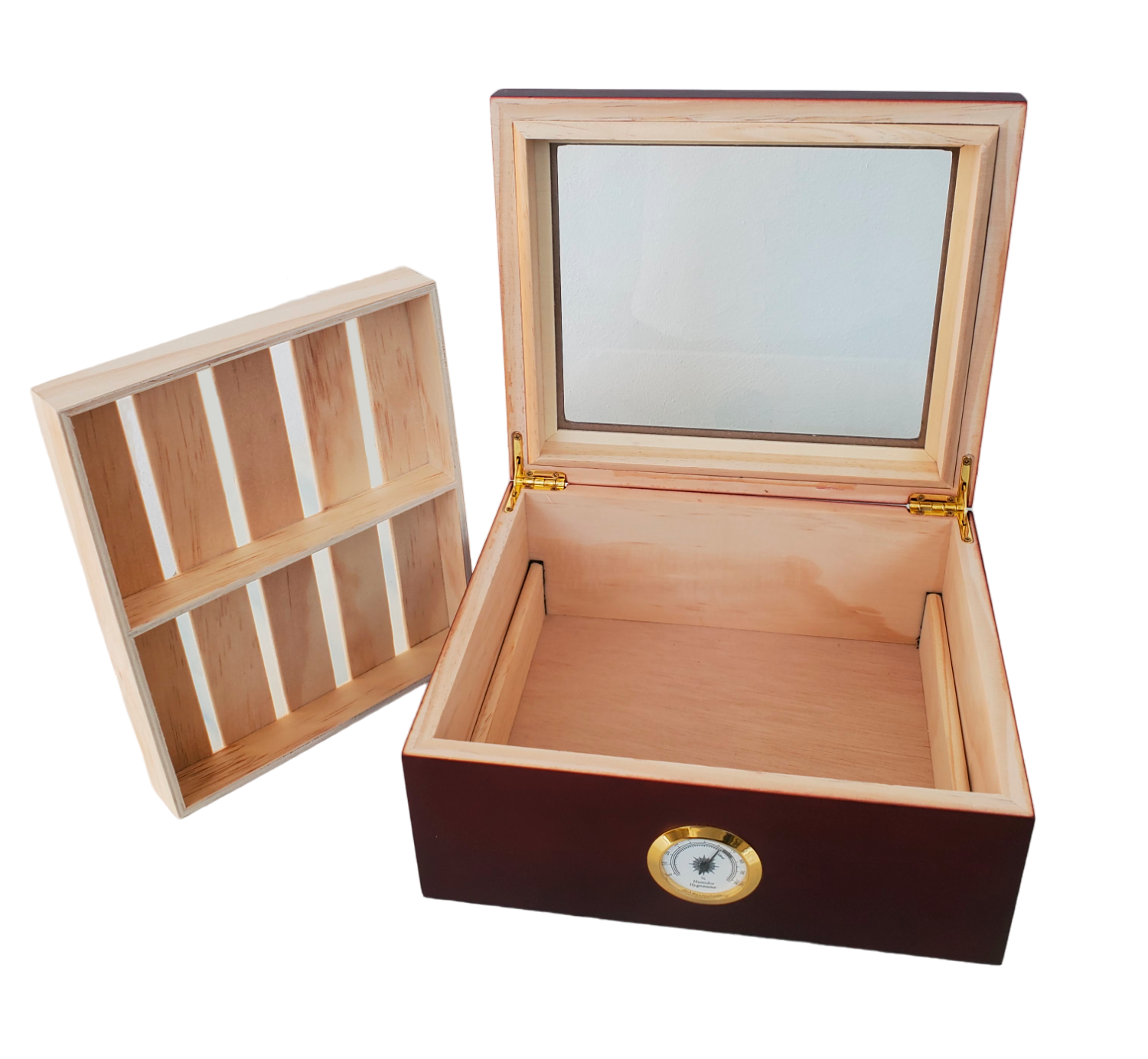 Humidor doble nivel